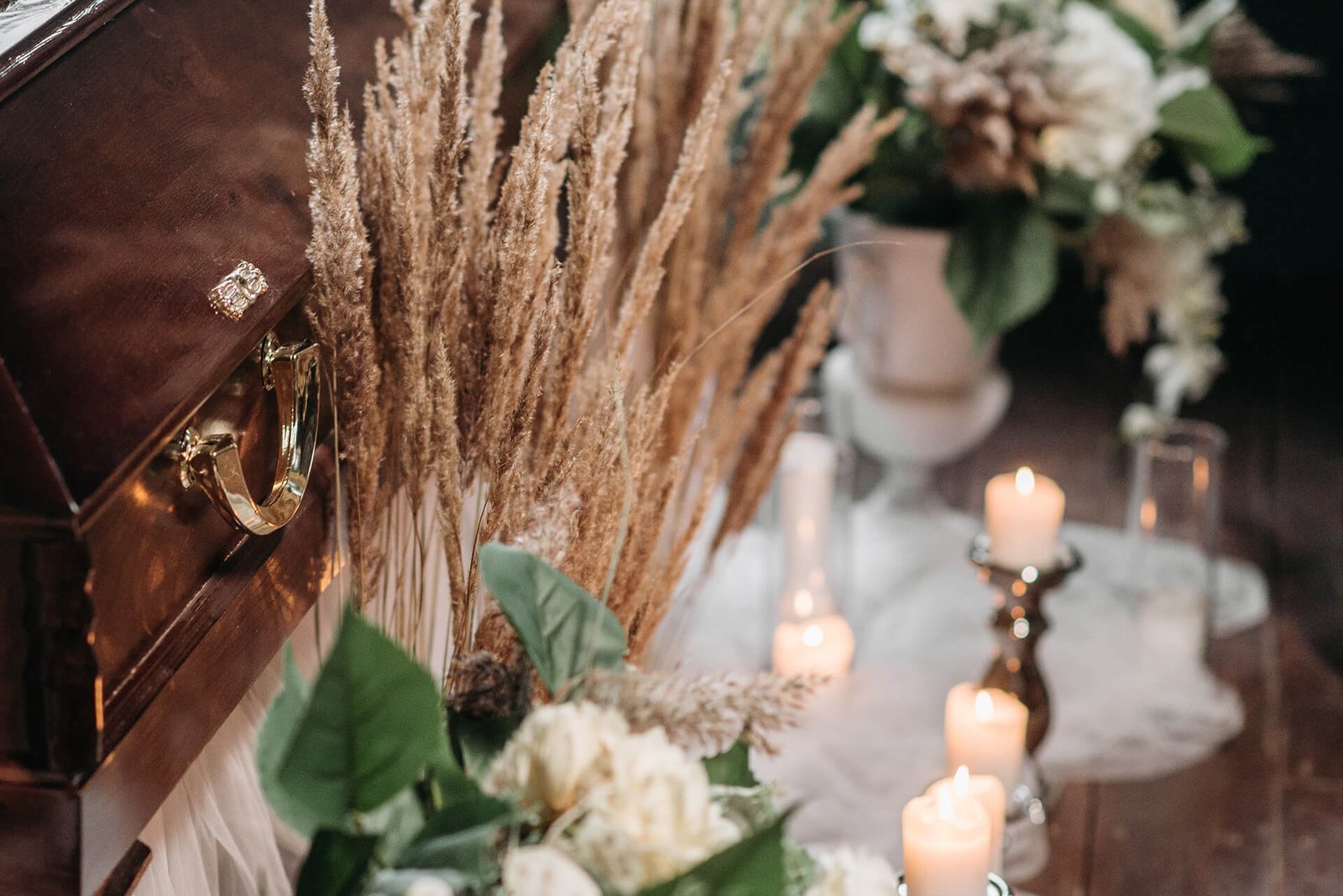 Details of an unattended cremation ceremony