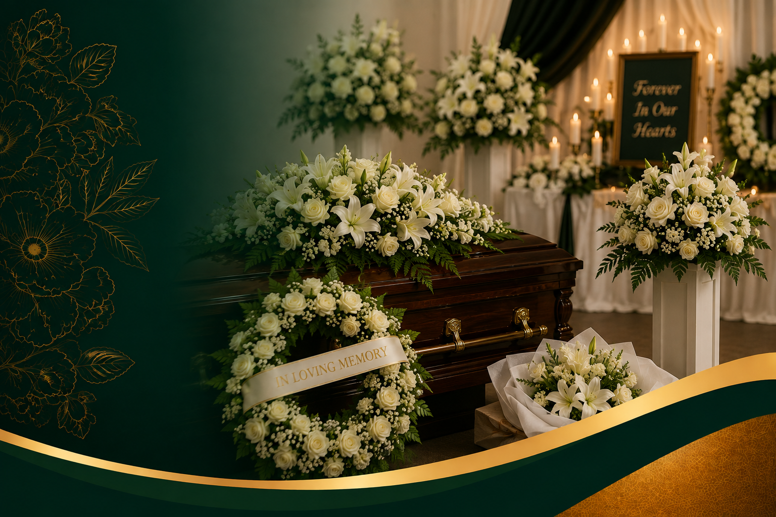 Funeral Floral Arrangements & Décor Services